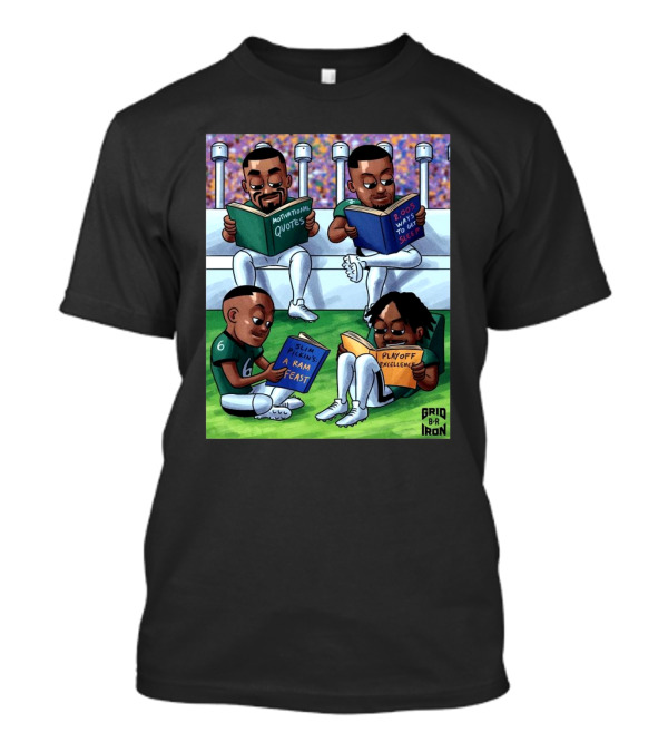 Philadelphia Eagles Reading Motivational Quotes 2005 Ways To Get Sleep Slim Pickin’s A Ram Feast Playoff Excellence T-Shirt
