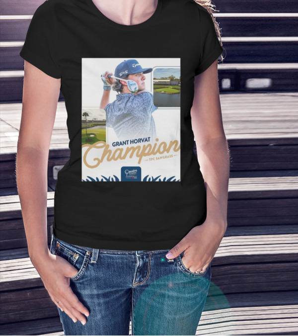 Grant Horvat Champion At Creator Classic TPC Sawgrass Golf Event T-Shirt