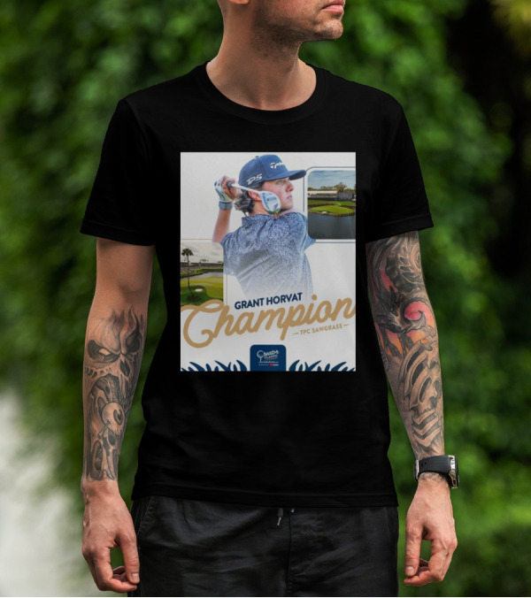 Grant Horvat Champion At Creator Classic TPC Sawgrass Golf Event T-Shirt