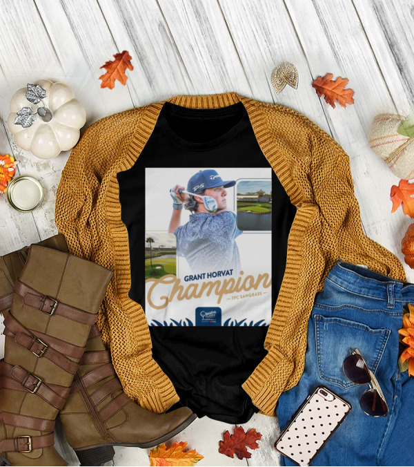 Grant Horvat Champion At Creator Classic TPC Sawgrass Golf Event T-Shirt