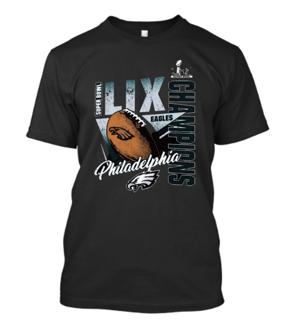 Philadelphia Eagles Super Bowl LIX Champions Vintage Football Own The Moment T-Shirt