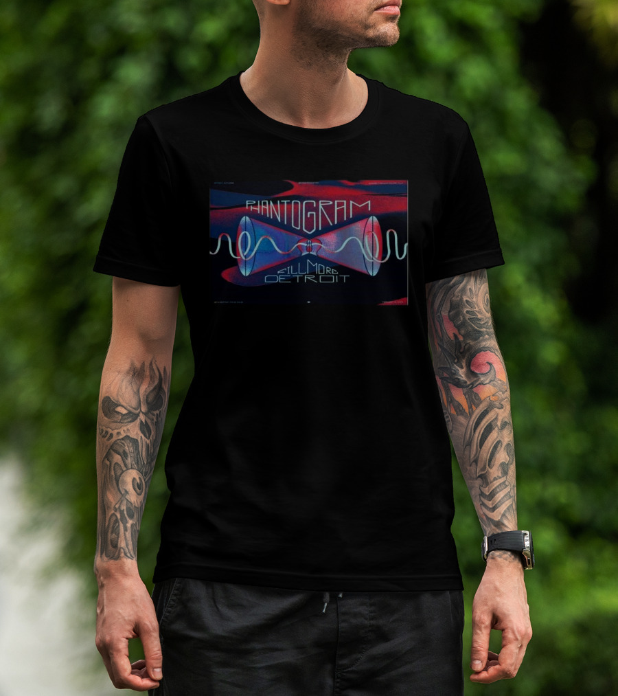 Phantogram Tour Feb 13 2025 The Fillmore Detroit Concert With Unique Visuals T-Shirt