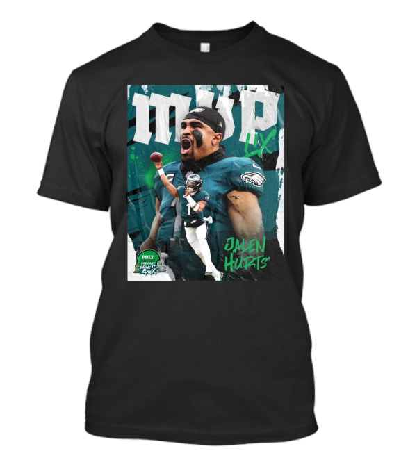 Philadelphia Eagles NFL Jalen Hurts MVP LIX 2024 Phly Eagles Podcast Bring It Back T-Shirt