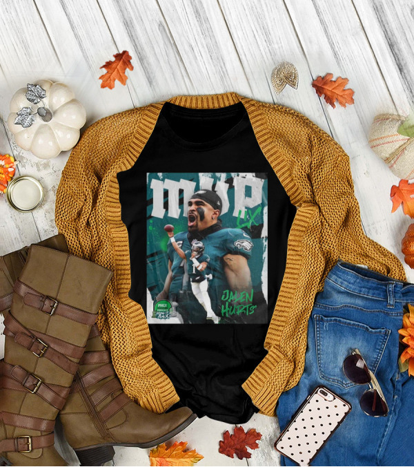 Philadelphia Eagles NFL Jalen Hurts MVP LIX 2024 Phly Eagles Podcast Bring It Back T-Shirt