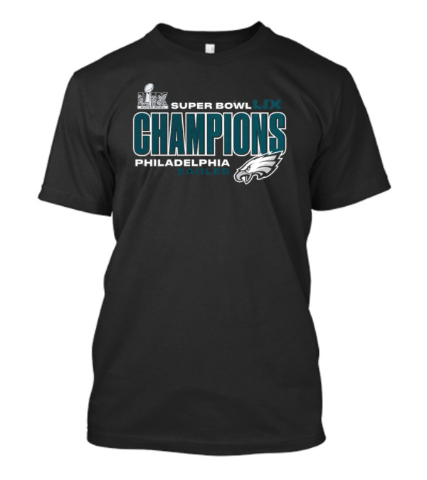 Philadelphia Eagles Super Bowl LIX Champions Fanatics Under The Lights Big & Tall T-Shirt