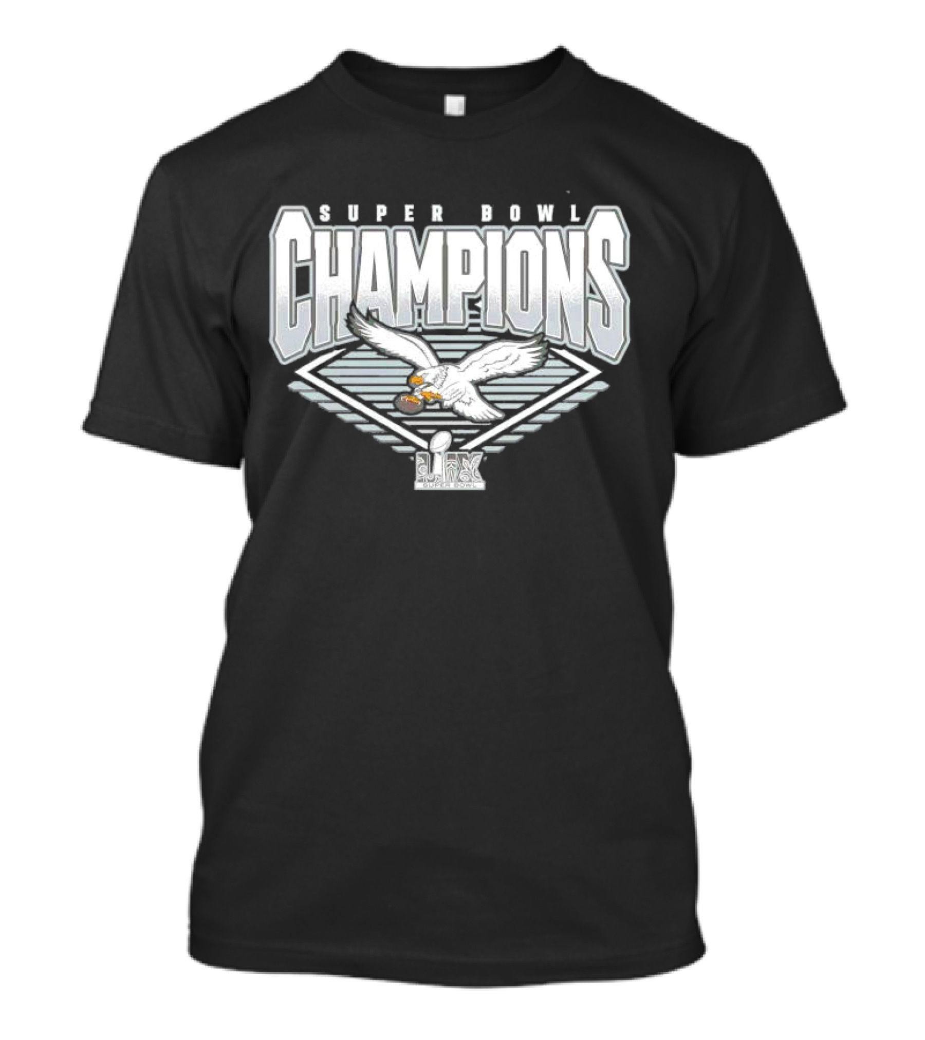 Philadelphia Eagles Super Bowl Champions LIX Around The Horn T-Shirt