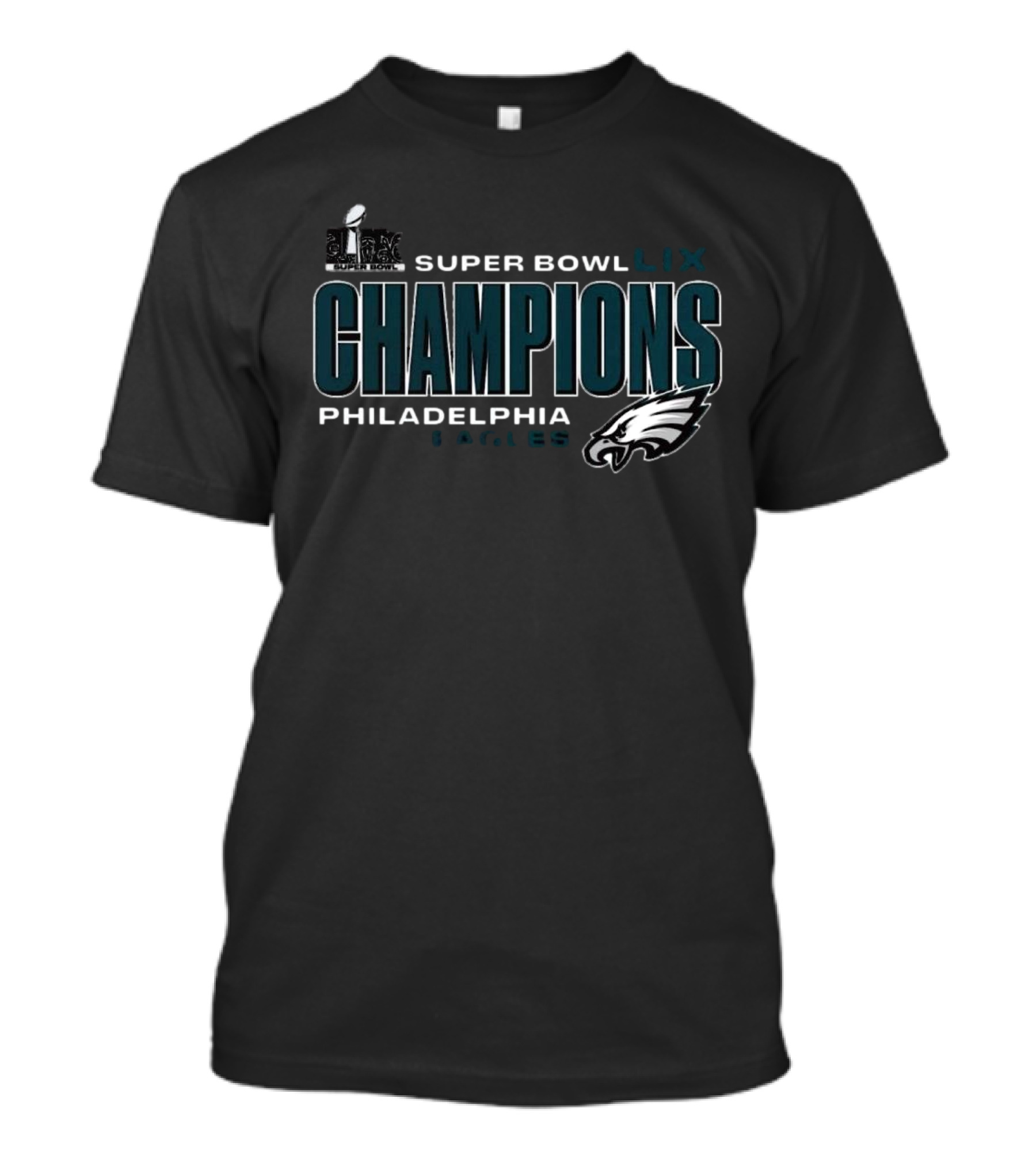 Super Bowl LIX Champions Philadelphia Eagles Victory Chiefs Football Triumph T-Shirt