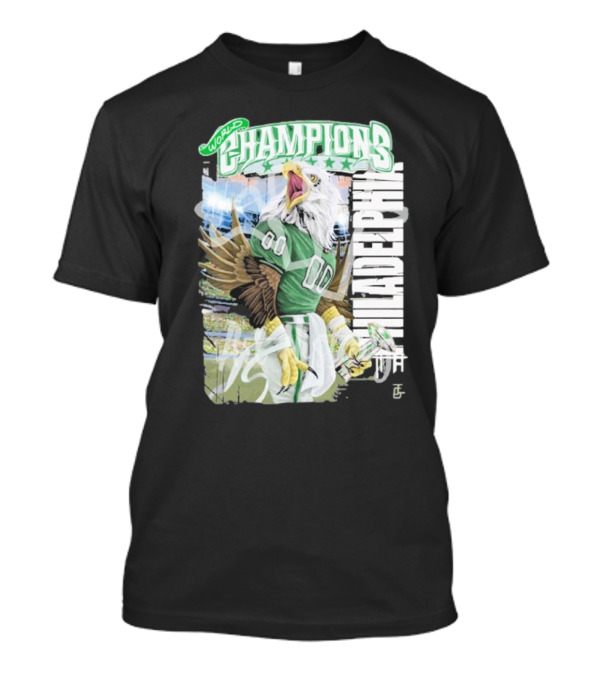 Philadelphia Eagles World Champions LIX Victory Eagles Fan Apparel T-Shirt