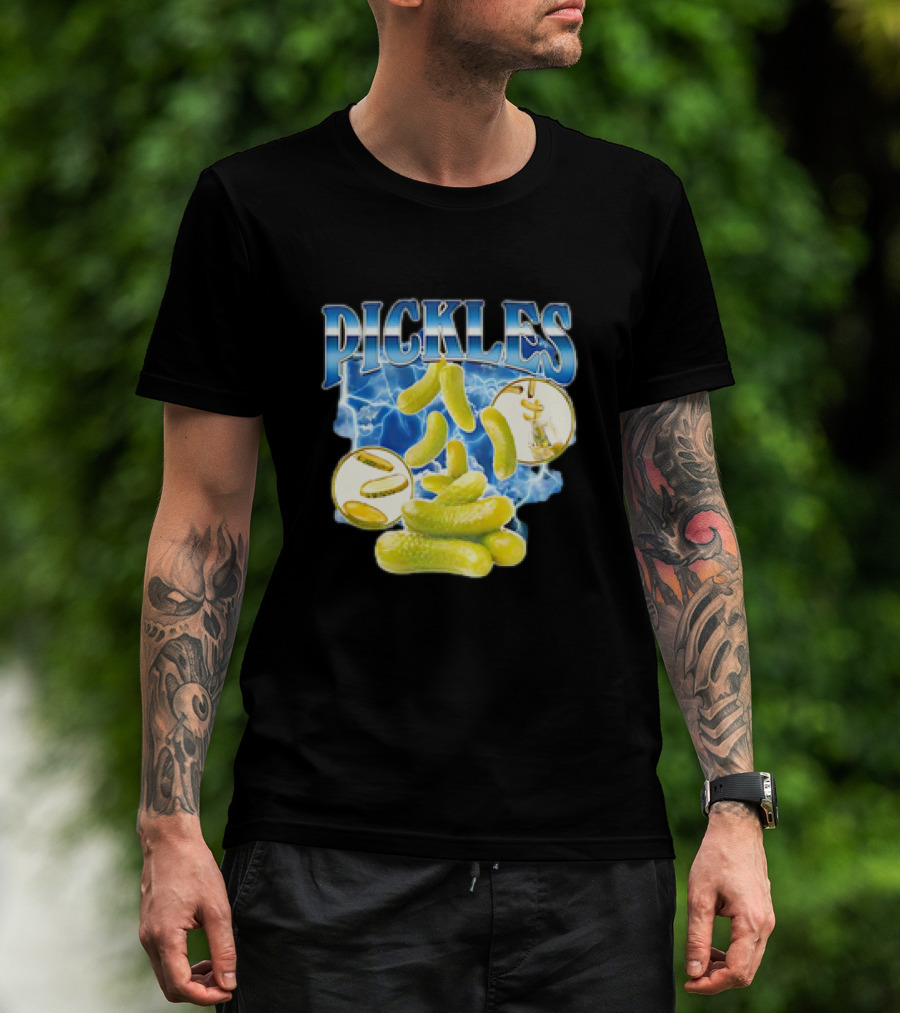 Pickles Lightning And Dill Spears Explosion T-Shirt