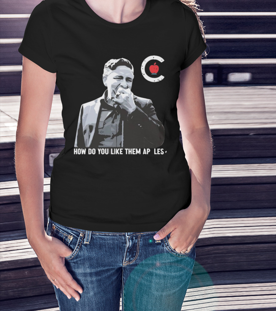 Pierre Poilievre Eating Apples How Do You Like Them Apples T-Shirt