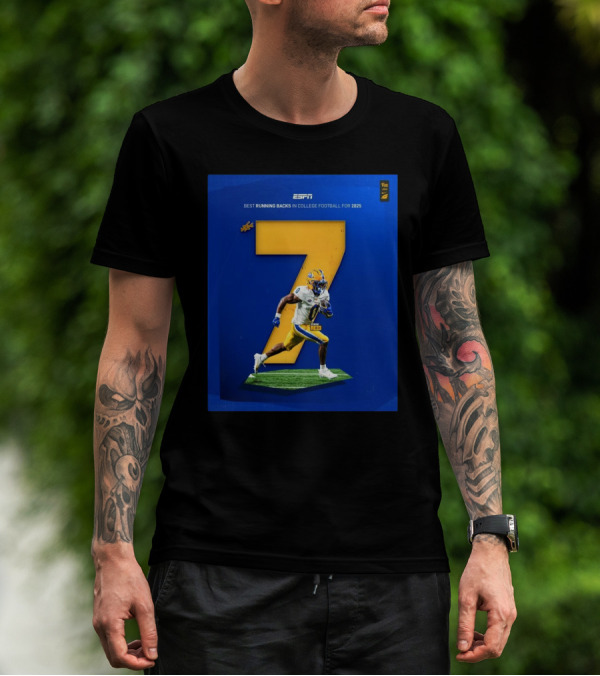 ESPN Best Running Backs In College Football For 2025 Desmond Reid Pitt Football T-Shirt