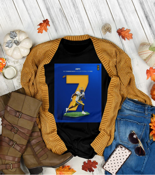 ESPN Best Running Backs In College Football For 2025 Desmond Reid Pitt Football T-Shirt