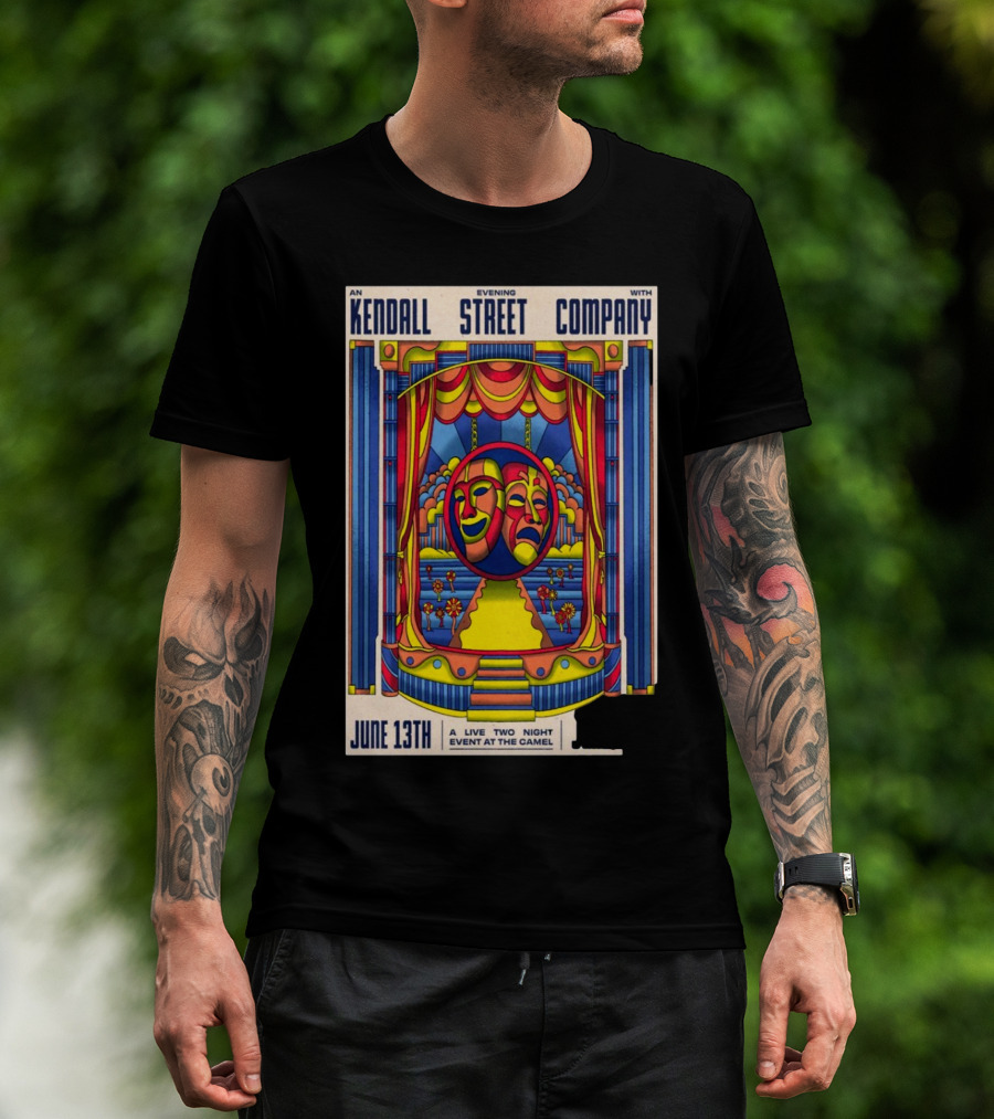Kendall Street Company Live Two Night Event Richmond VA June 13th The Camel T-Shirt