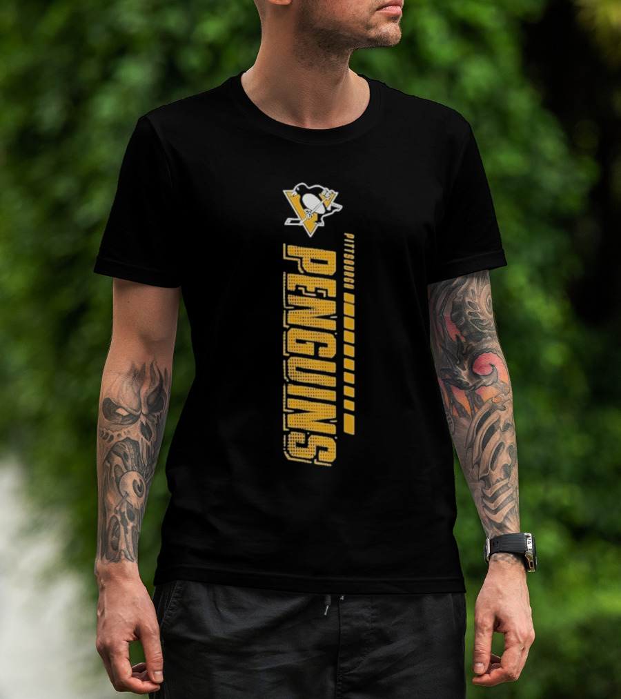 Pittsburgh Penguins Team Hockey NHL Iconic Atmosphere T-Shirt
