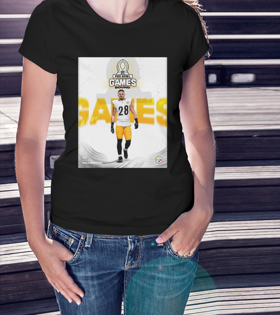 Pittsburgh Steelers NFL Pro Bowl Games Bound Miles Killebrew 2025 T-Shirt