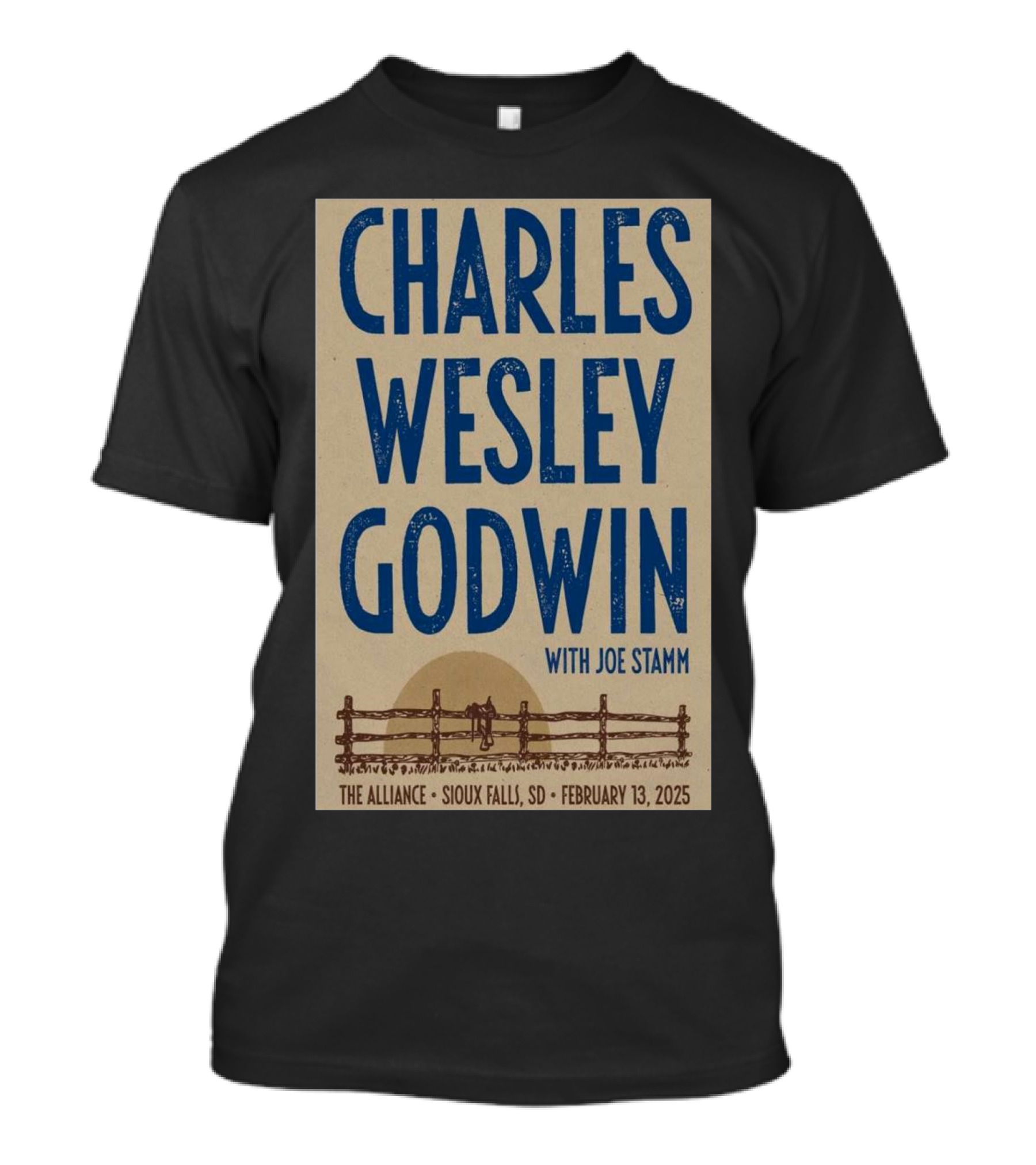 Charles Wesley Godwin With Joe Stamm Sioux Falls February 13 2025 The Alliance T-Shirt