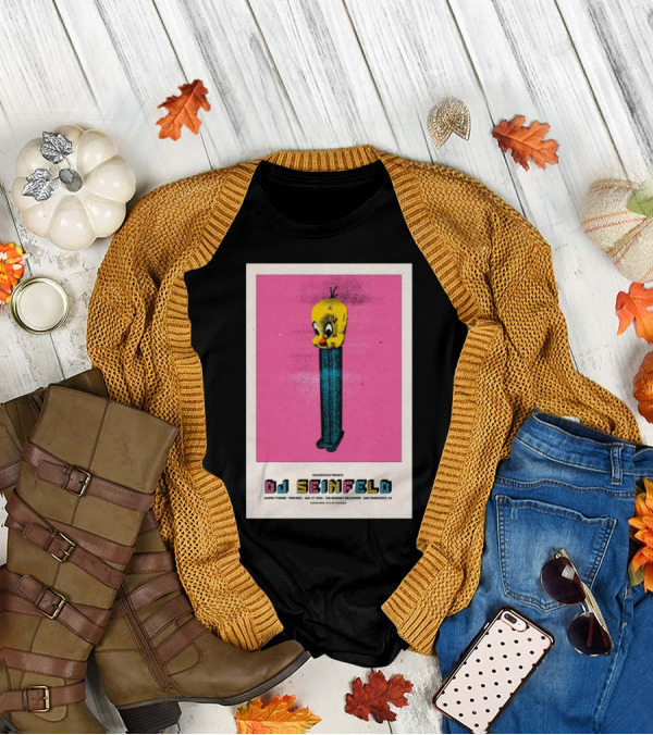 Goldenvoice Presents DJ Seinfeld Regency Ballroom San Francisco January 17 2025 Jasper Tygner Tripleset Pez Dispenser Graphic T-Shirt