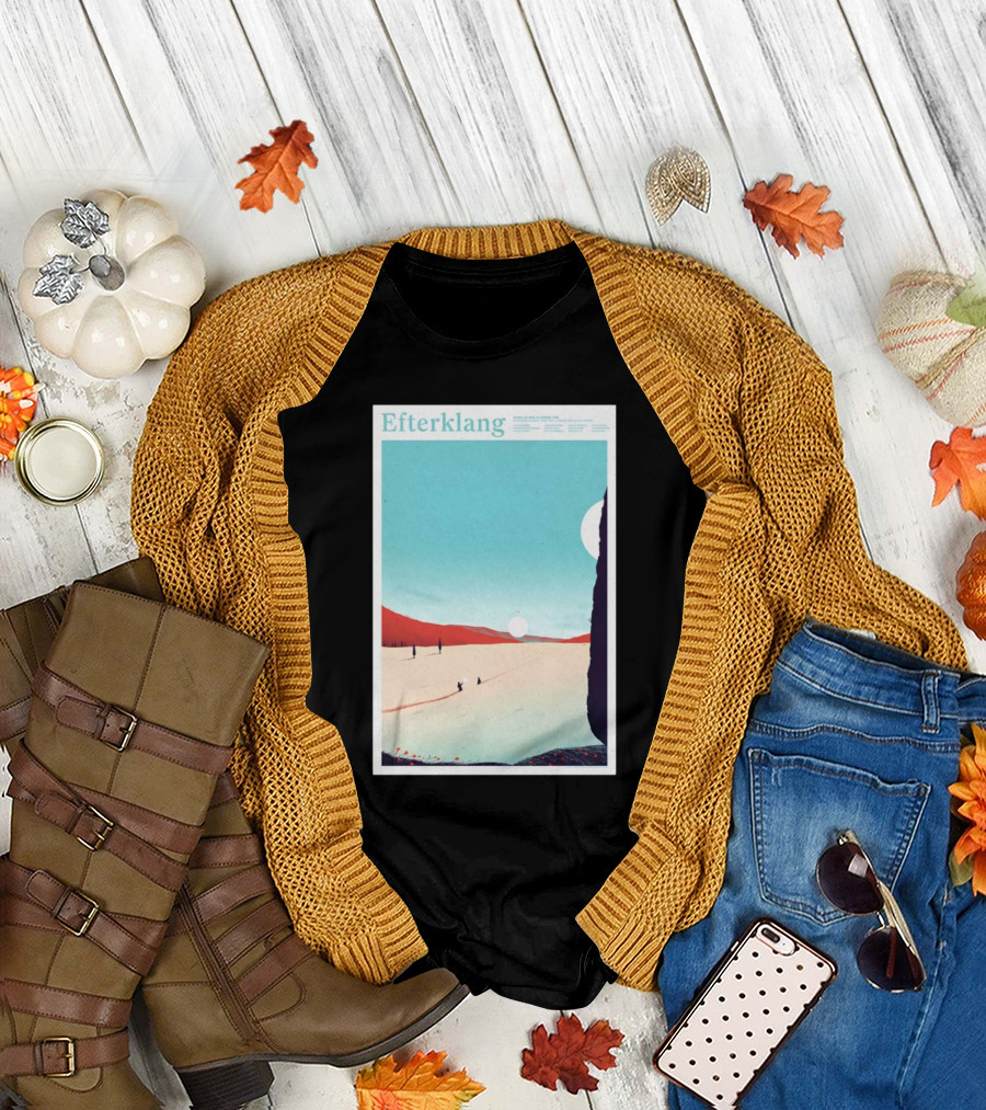 Efterklang Things We Have In Common Tour 2025 Desert Landscape Scene T-Shirt