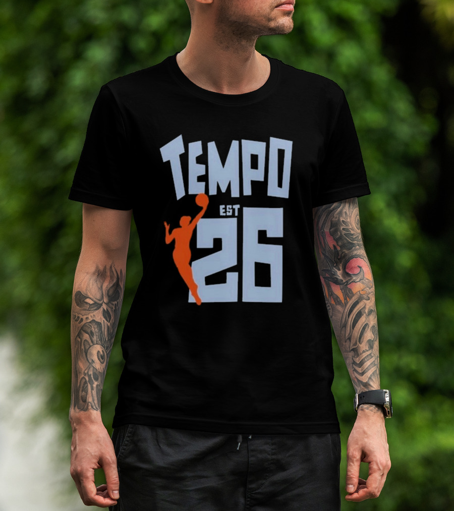 Playa Society Tempo Est 26 Basketball Silhouette Toronto 2026 T-Shirt