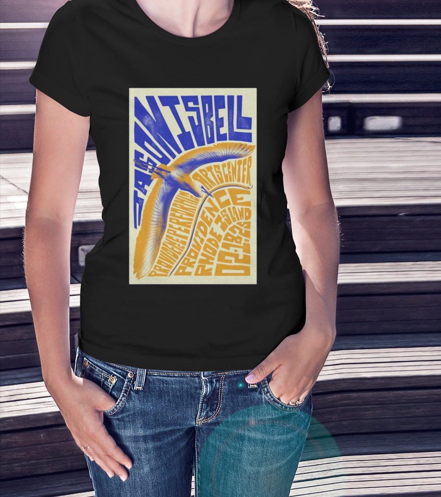 Jason Isbell Providence Performing Arts Center Rhode Island February 18 2025 Seagull Design T-Shirt
