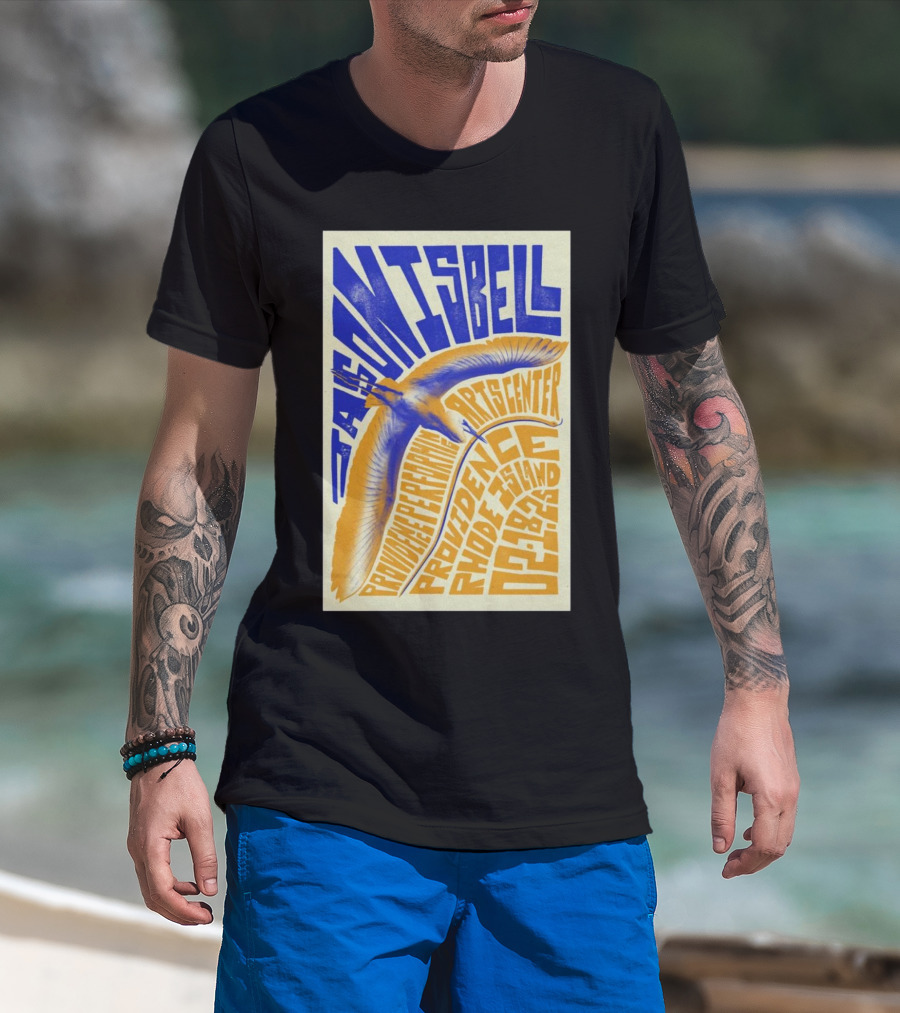 Jason Isbell Providence Performing Arts Center Rhode Island February 18 2025 Seagull Design T-Shirt