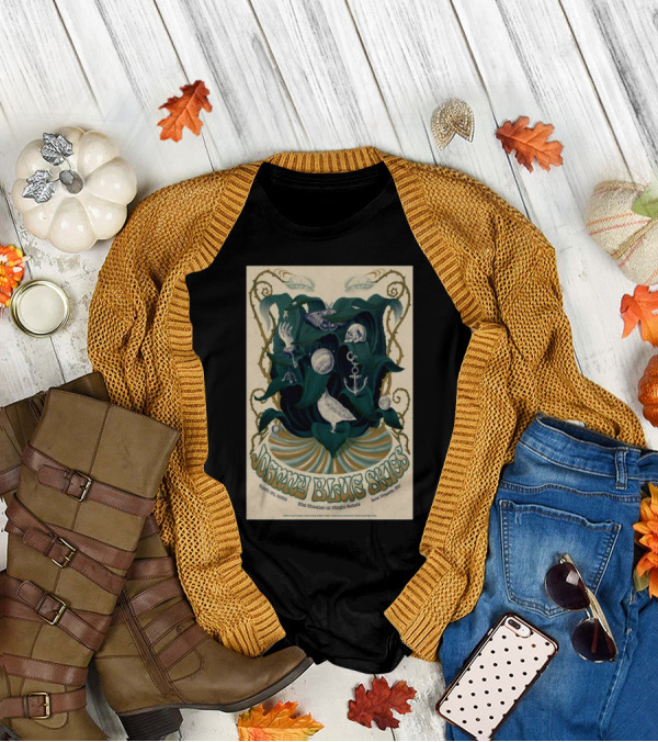 Johnny Blue Skies The Theater At Virgin Hotels Las Vegas April 27 2025 Art With Surreal Imagery T-Shirt