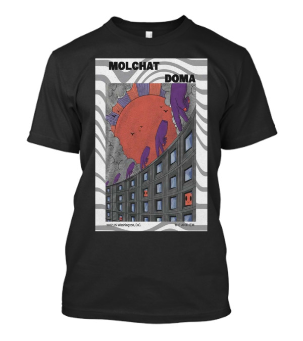 Molchat Doma Tour Washington DC The Anthem 11.02.25 T-Shirt