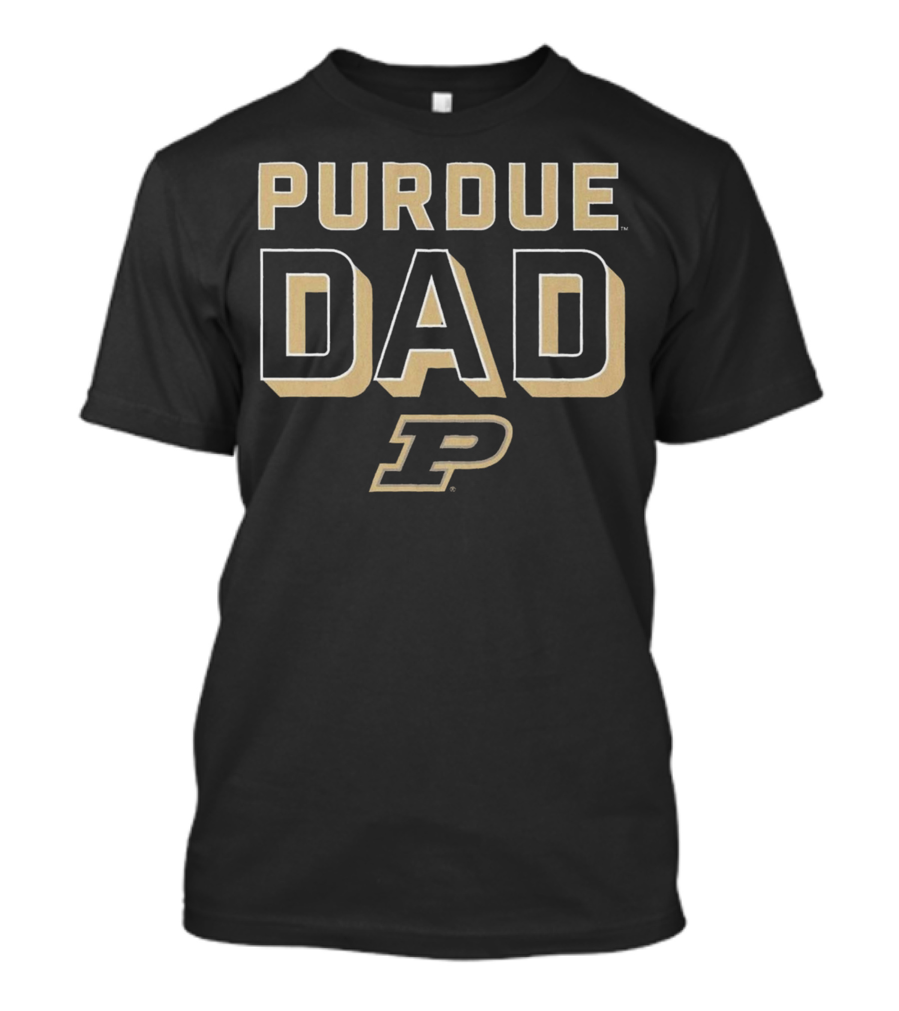Purdue Dad Purdue Boilermakers P T-Shirt