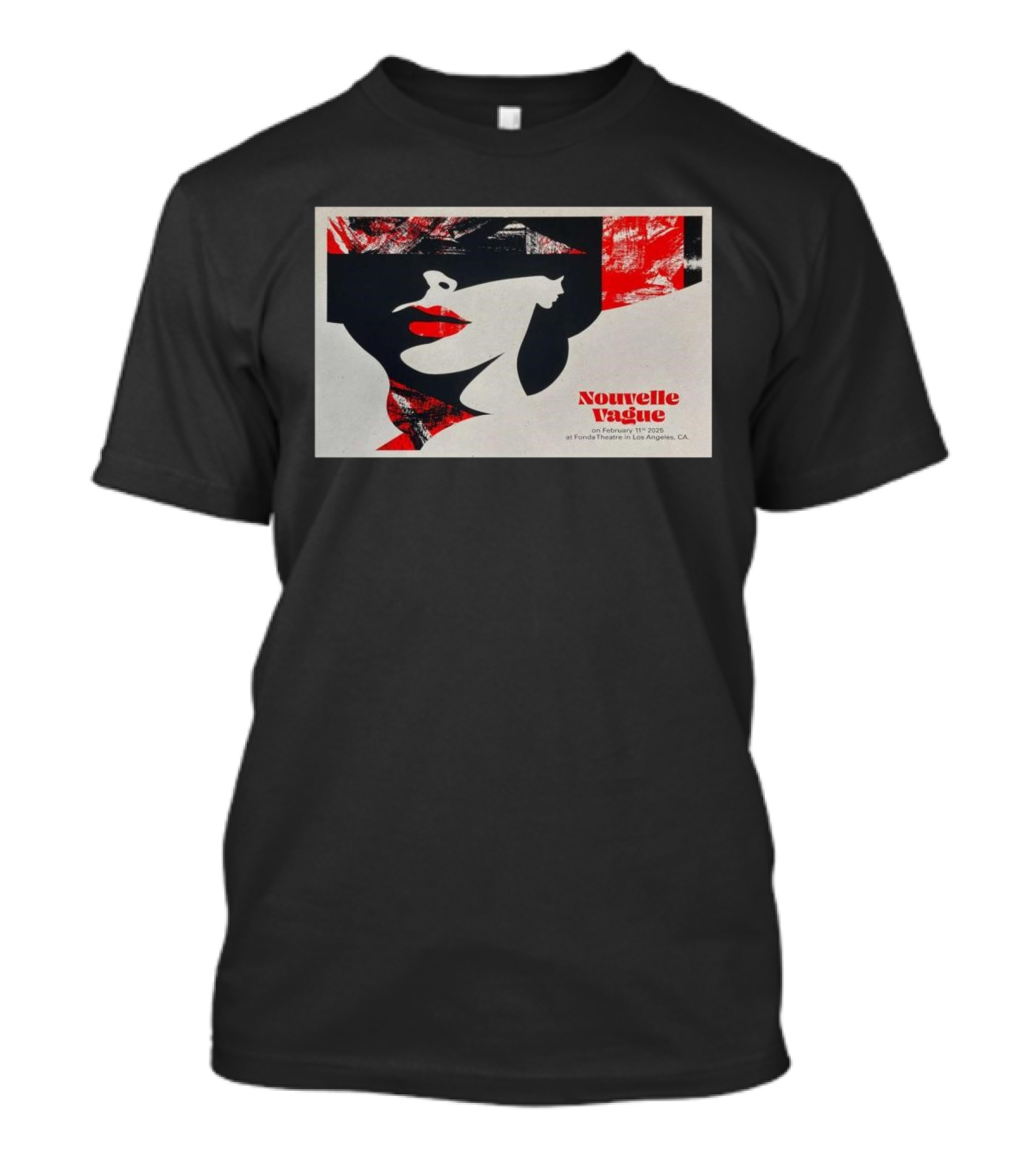 Nouvelle Vague February 11 2025 Fonda Theatre Los Angeles CA Concert T-Shirt