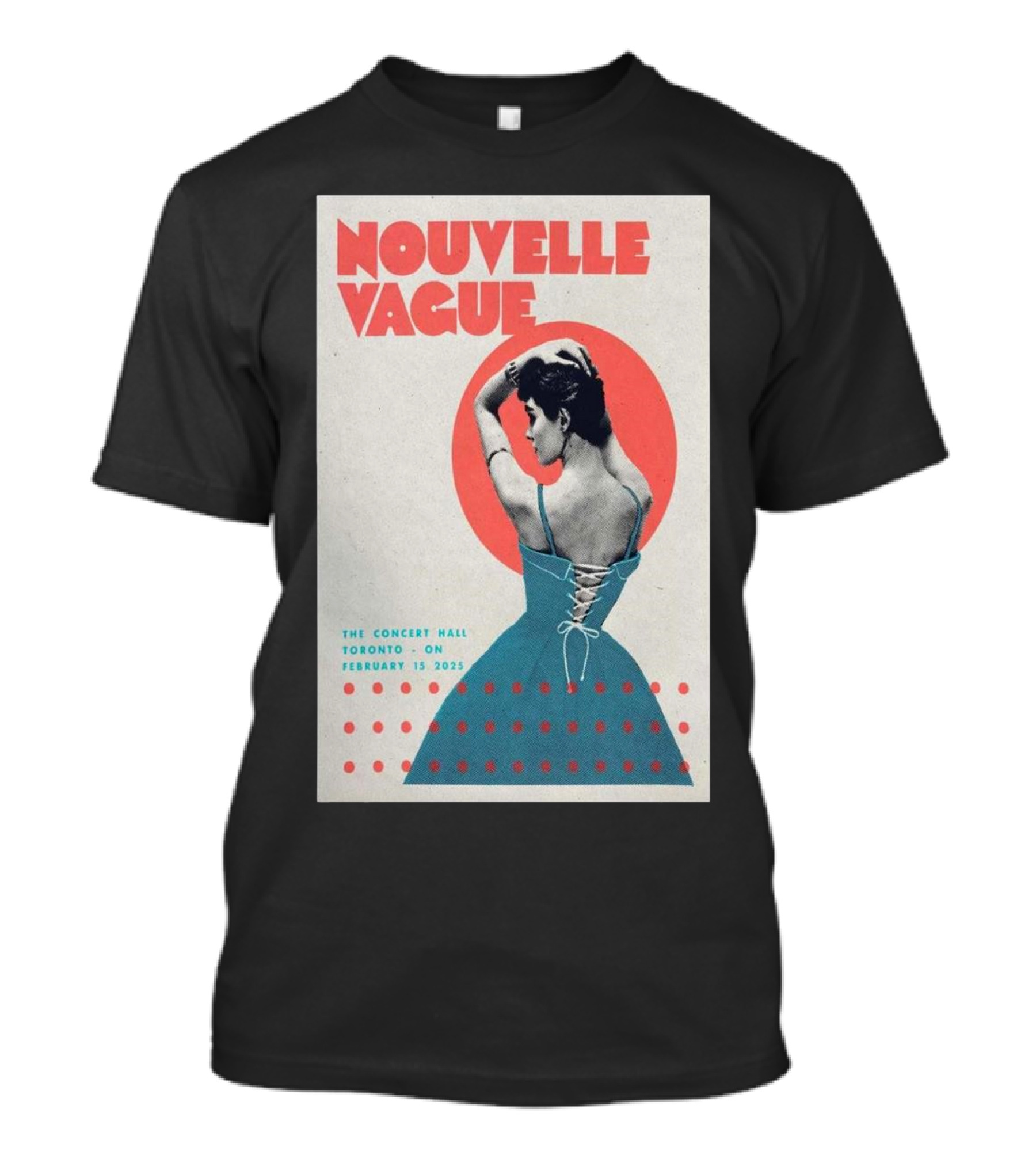 Nouvelle Vague February 15 2025 The Concert Hall Toronto ON Retro Design T-Shirt