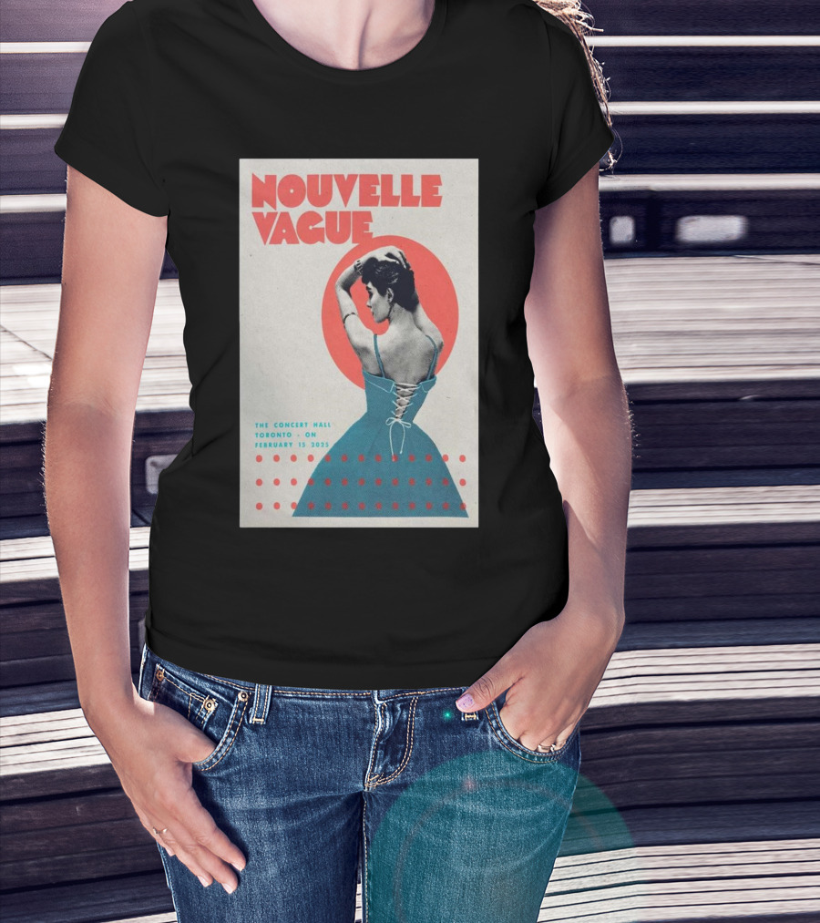 Nouvelle Vague February 15 2025 The Concert Hall Toronto ON Retro Design T-Shirt
