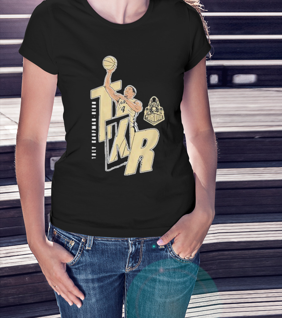 Purdue Basketball Trey Kaufman-Renn TKR Iconic Dunk T-Shirt