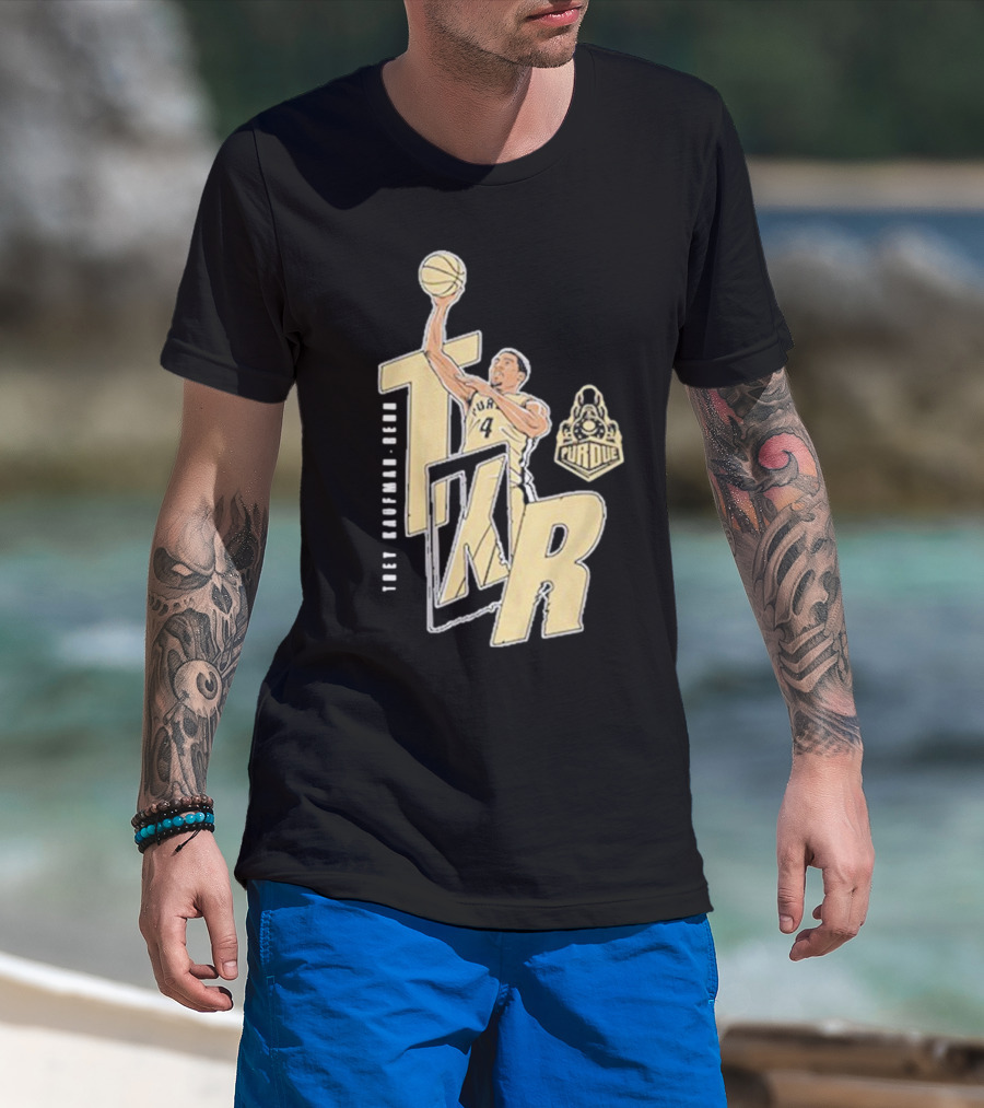 Purdue Basketball Trey Kaufman-Renn TKR Iconic Dunk T-Shirt