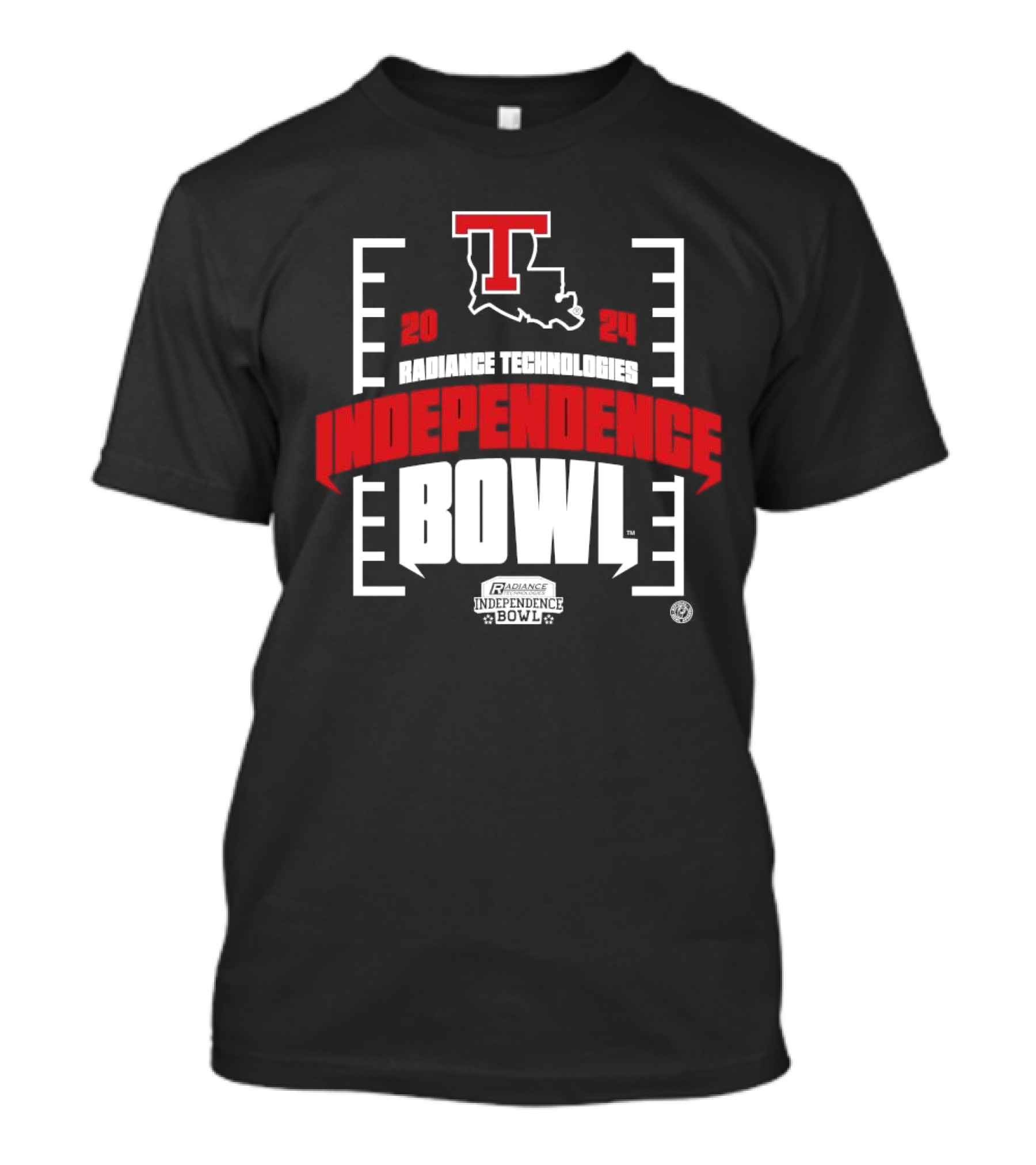 Radiance Technologies Independence Bowl 2024 Louisiana Tech Bulldogs T-Shirt