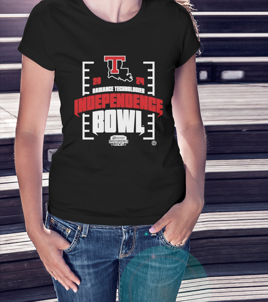 Radiance Technologies Independence Bowl 2024 Louisiana Tech Bulldogs T-Shirt