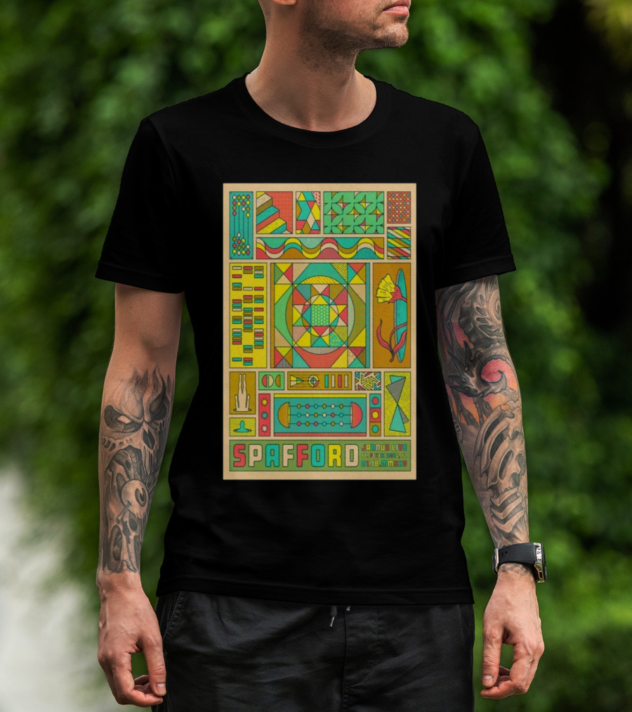 Spafford Jannus Live St Petersburg FL Jan 18 2025 Concert T-Shirt