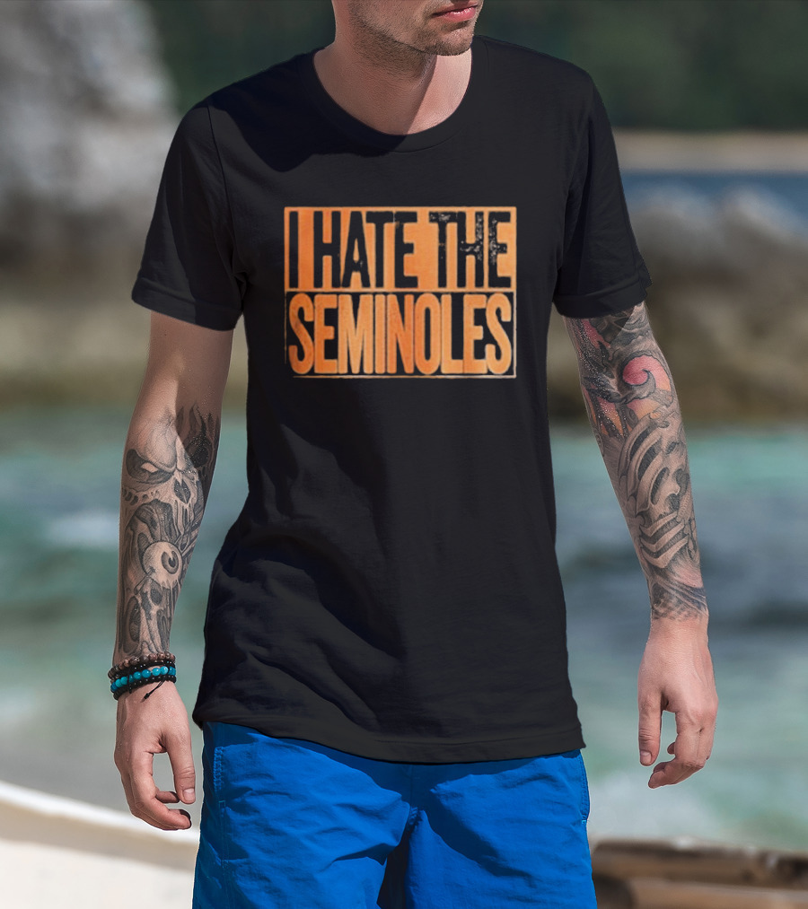 Premium Florida Gators I Hate The Seminoles T-Shirt