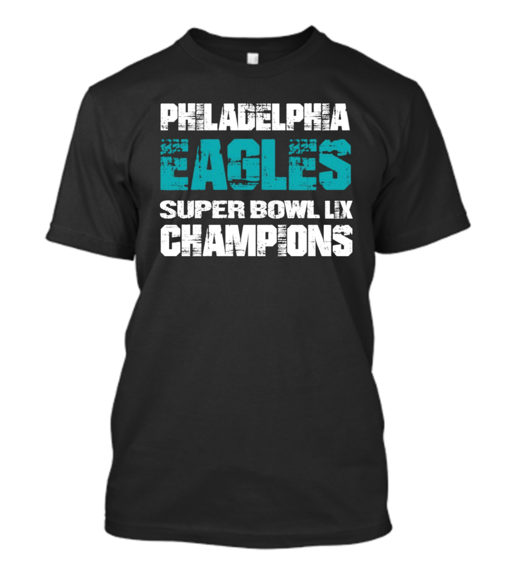 Philadelphia Eagles Super Bowl LIX Champions Retro Design T-Shirt