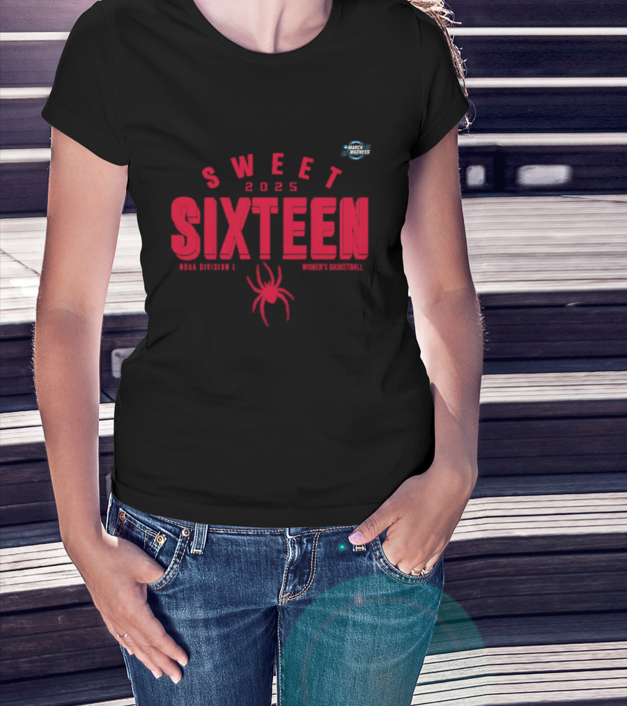 Richmond Spiders Sweet Sixteen 2025 NCAA Women’s Basketball Tournament March Madness T-Shirt