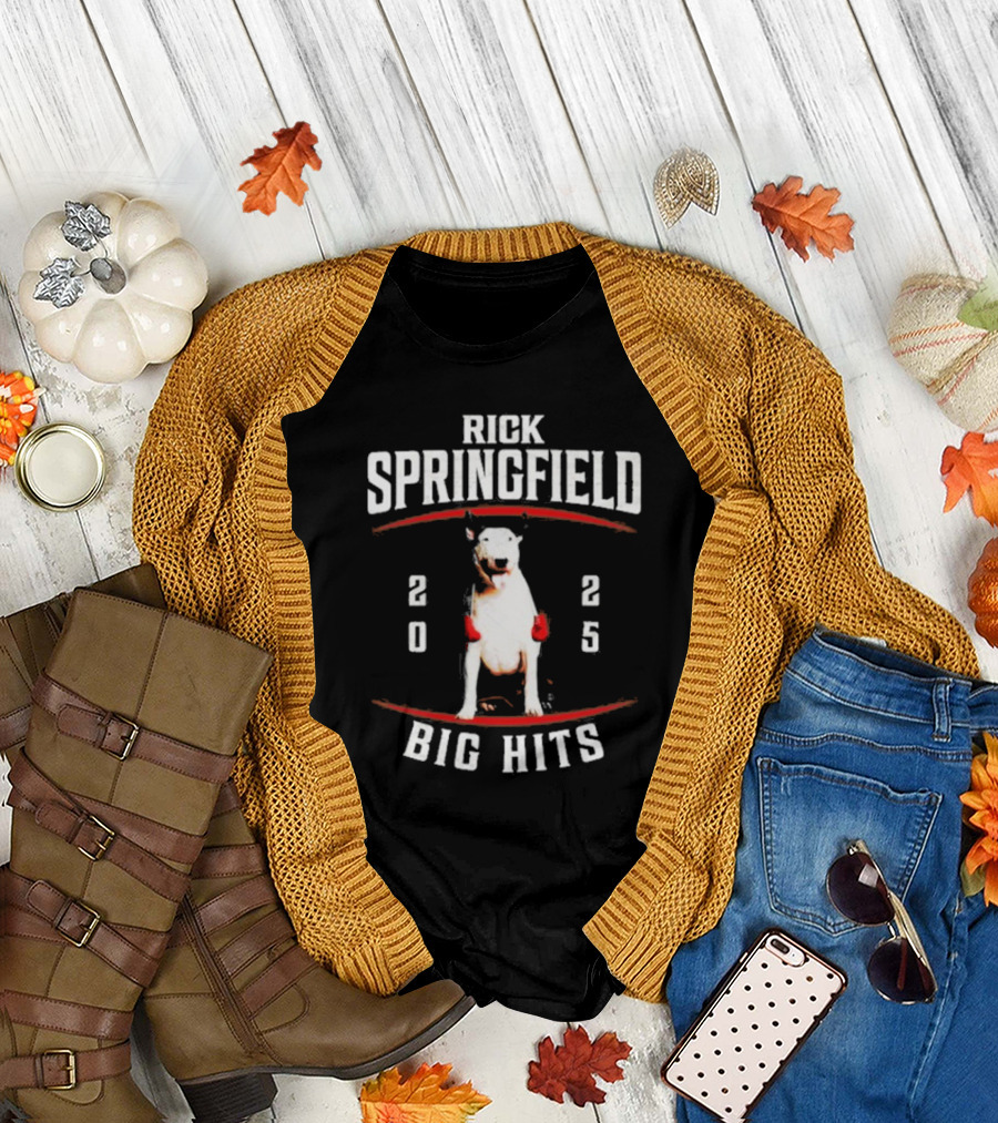 Rick Springfield Big Hits 2025 Dog Graphic T-Shirt