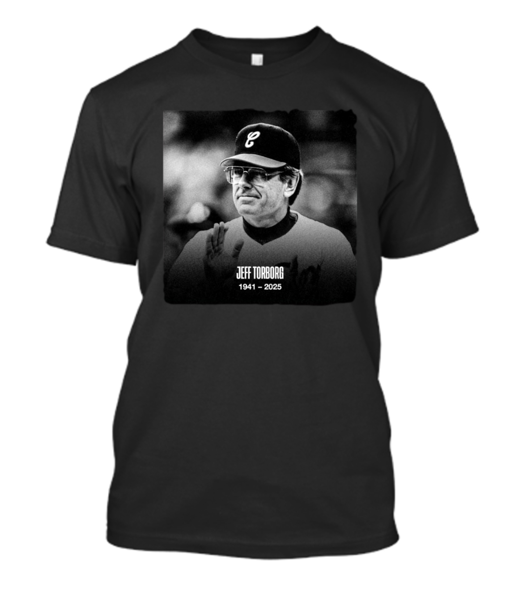 Jeff Torborg 1941–2025 Chicago White Sox MLB Catcher Manager Memorial T-Shirt