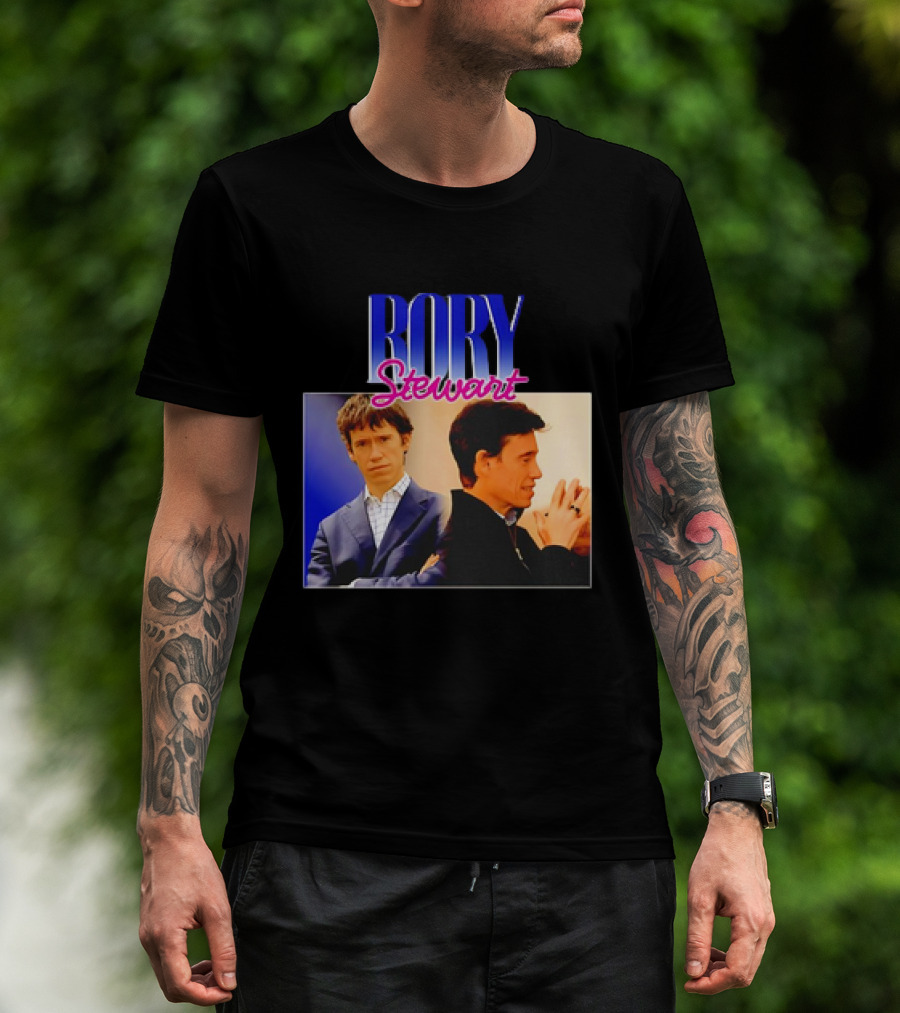 Rory Stewart Retro Style Dual Image T-Shirt
