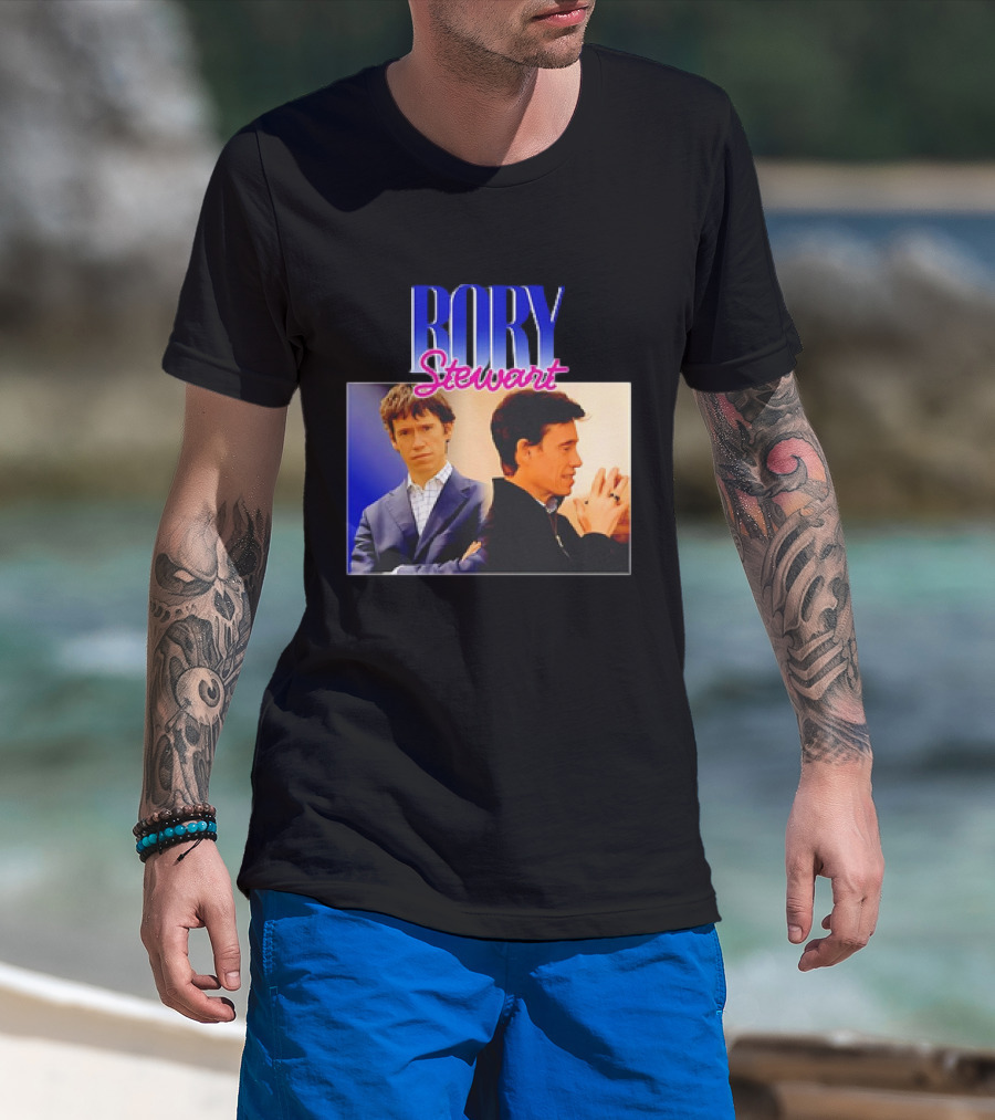 Rory Stewart Retro Style Dual Image T-Shirt