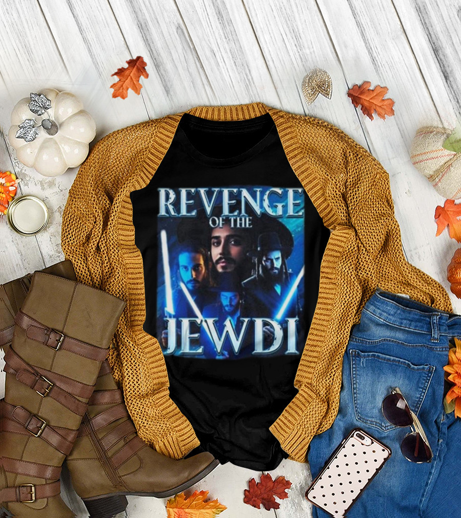 Revenge Of The Jewdi Lightsabers And Characters T-Shirt