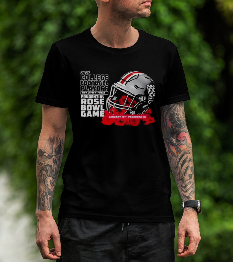 Rose Bowl Game College Football Playoff Pasadena CA January 1st 2025 T-Shirt