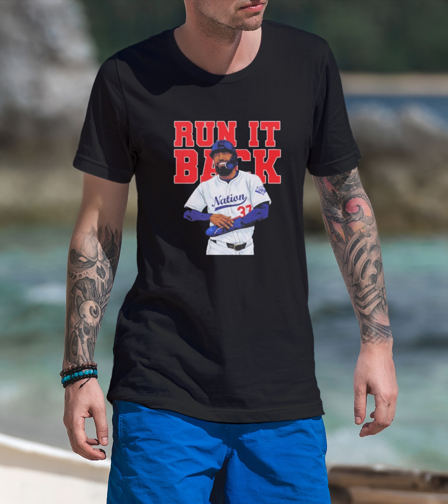 Run It Back Teoscar Hernández Nation 37 T-Shirt