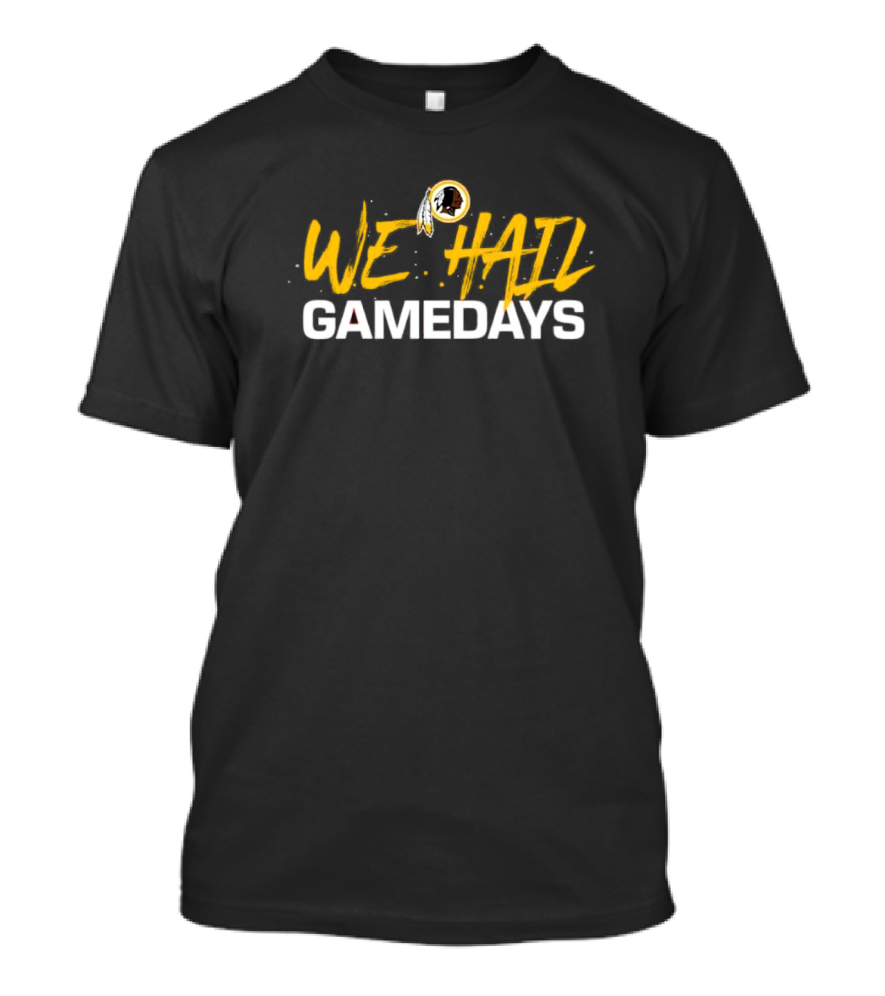 We Hail Gamedays Ryan Wetzel Washington Football Iconic Logo T-Shirt