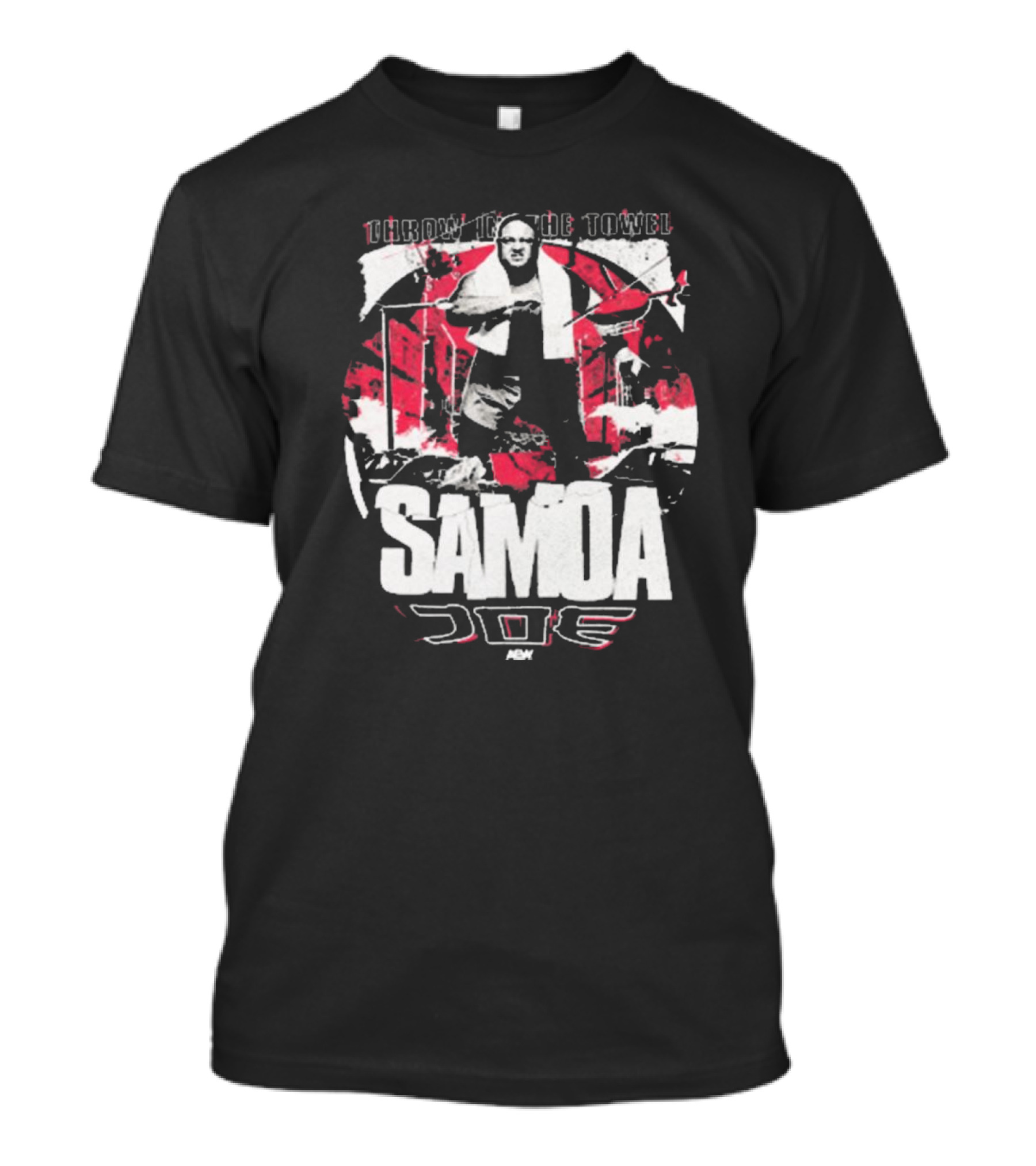 Samoa Joe Throw In The Towel AEW 2025 T-Shirt