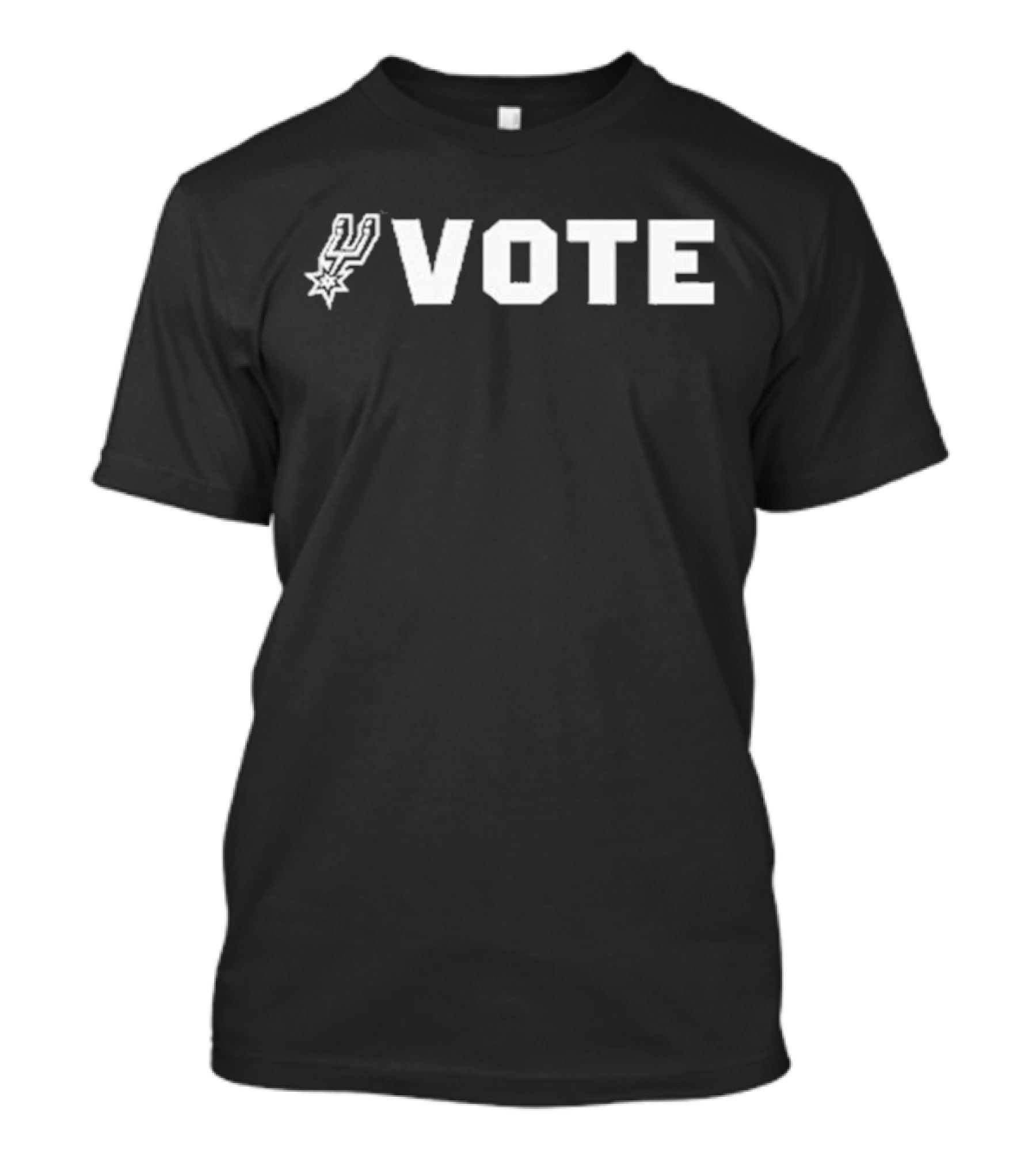 San Antonio Spurs Vote Campaign Spurs Logo T-Shirt