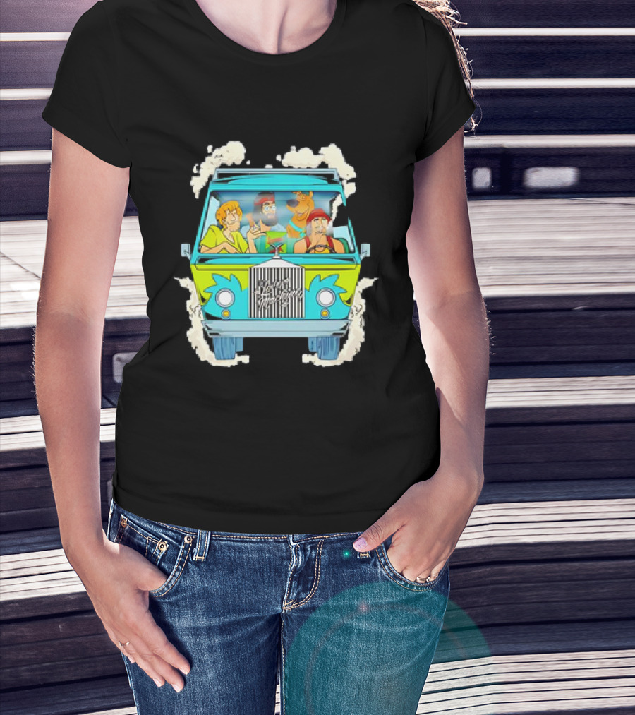 Scooby DOOBIE Doo Mystery Machine Vintage Smoke Adventure T-Shirt